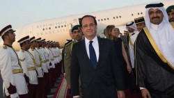 hollande à Doha